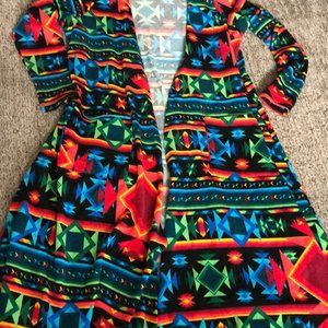 Lularoe Sarah Aztec pattern